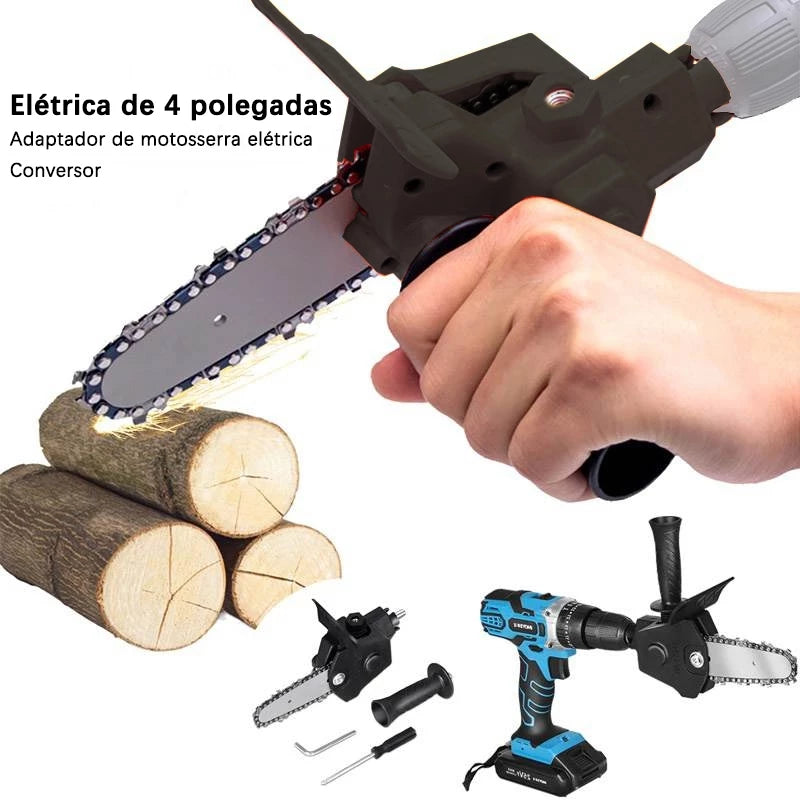 Mini motosserra acoplável