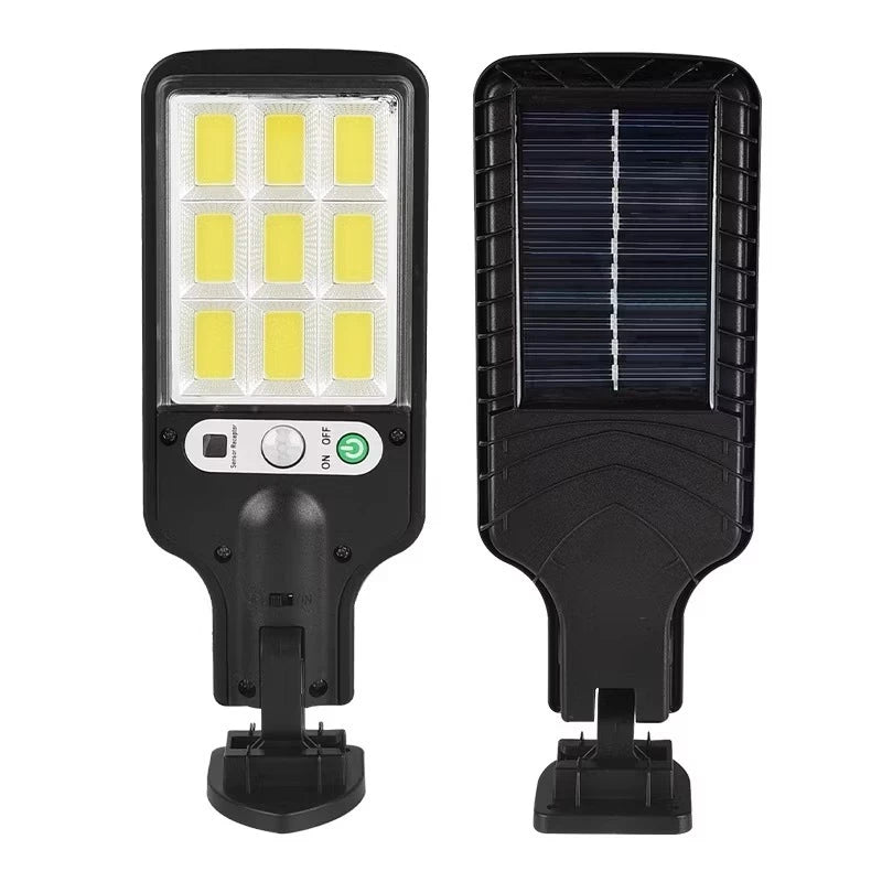 Kit 2 Luz Solar Controle Remoto  À Prova D'água Indução Automática Com 3 Modos